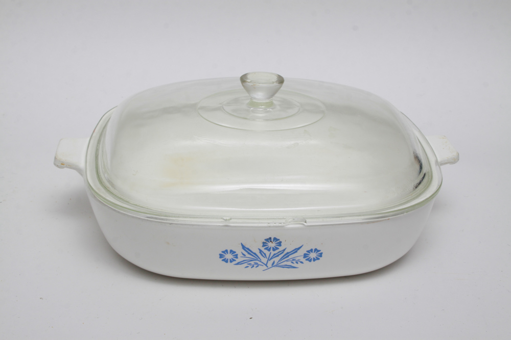 Large Collection of Cornflower Corning Ware