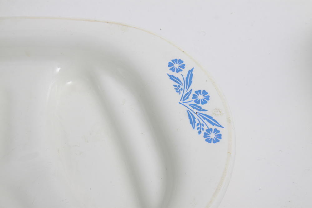 Large Collection of Cornflower Corning Ware