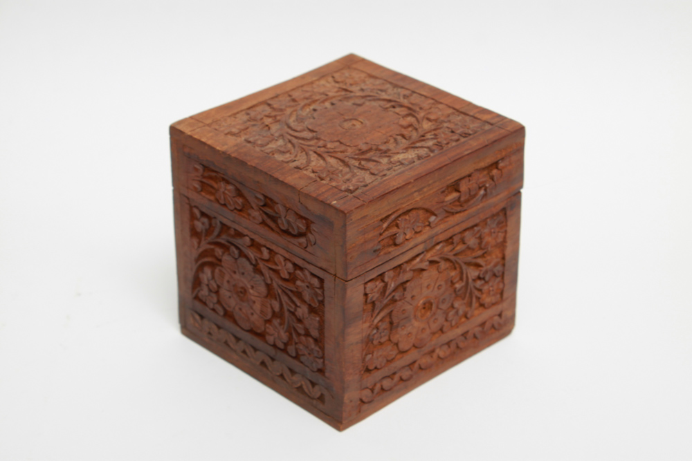 Collection of Carved Wood Décor