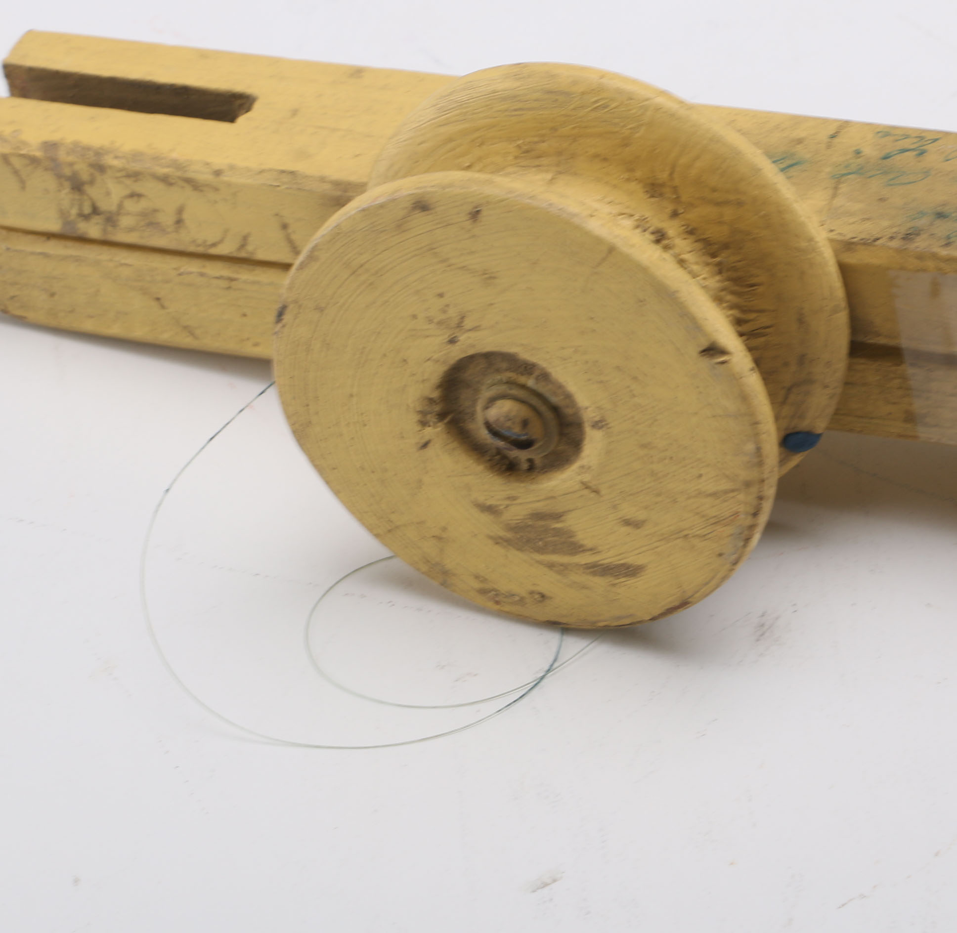 Vintage Ice Fishing Tie Up