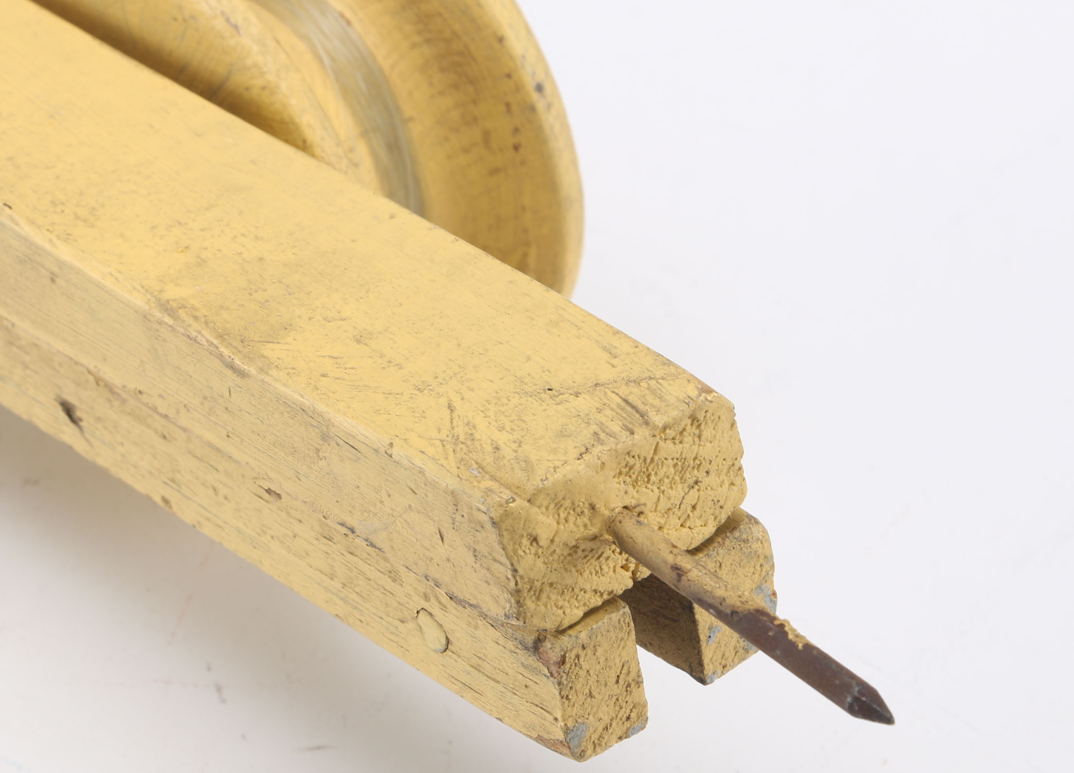 Vintage Ice Fishing Tie Up