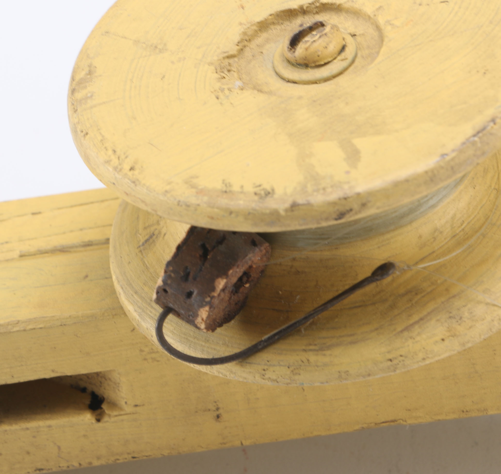 Vintage Ice Fishing Tie Up