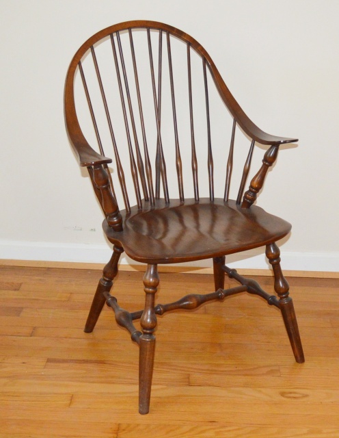 Four Vintage Hale of Vermont Windsor Chairs