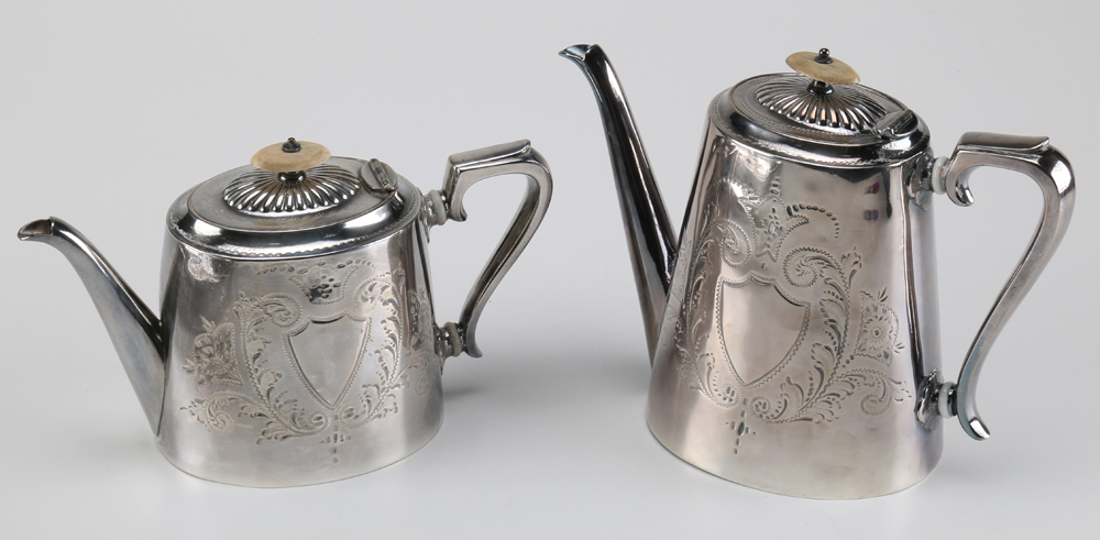 Sheffield Electroplate Coffee and Tea Service