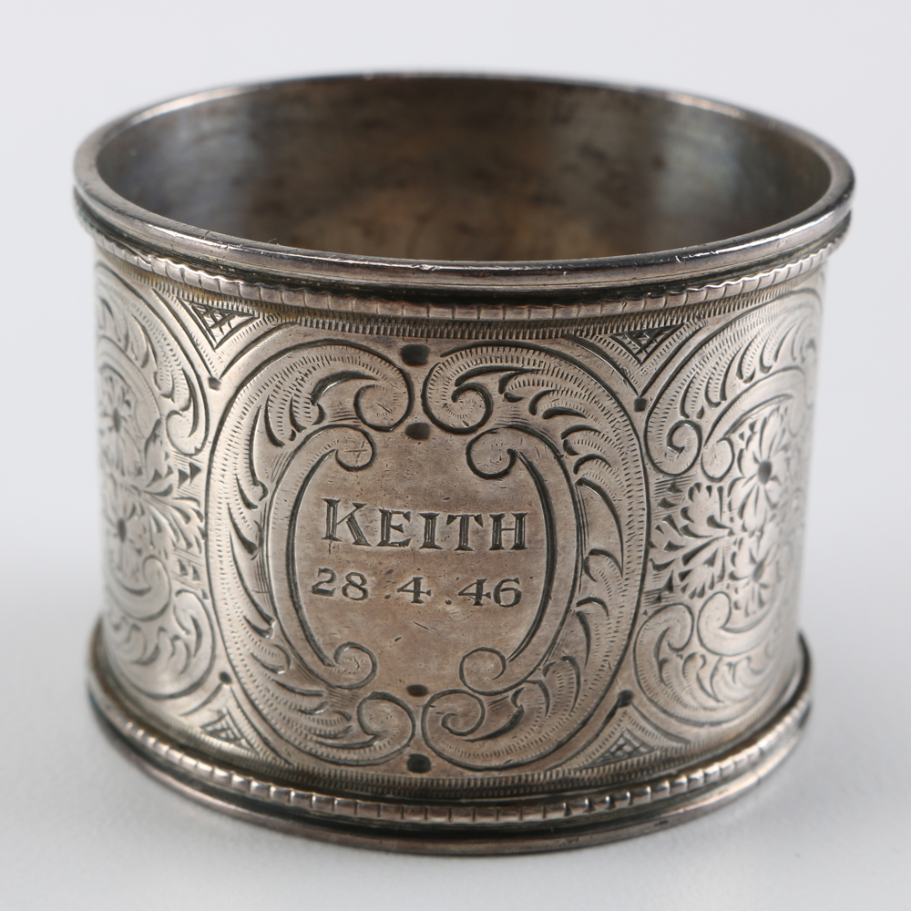 Group of Sterling Silver Napkin Rings