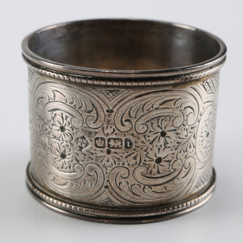 Group of Sterling Silver Napkin Rings