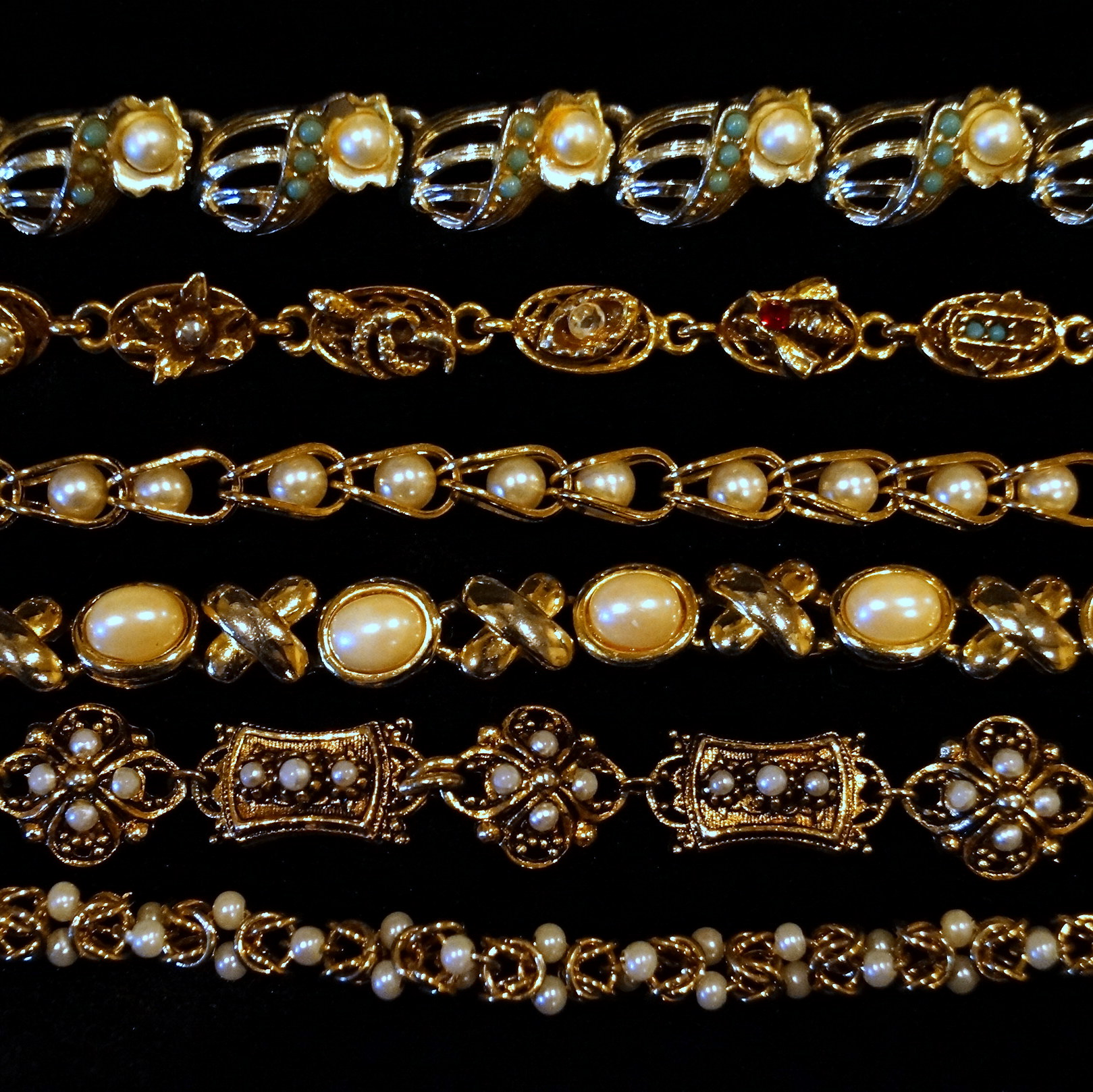 Collection of Vintage Bracelets