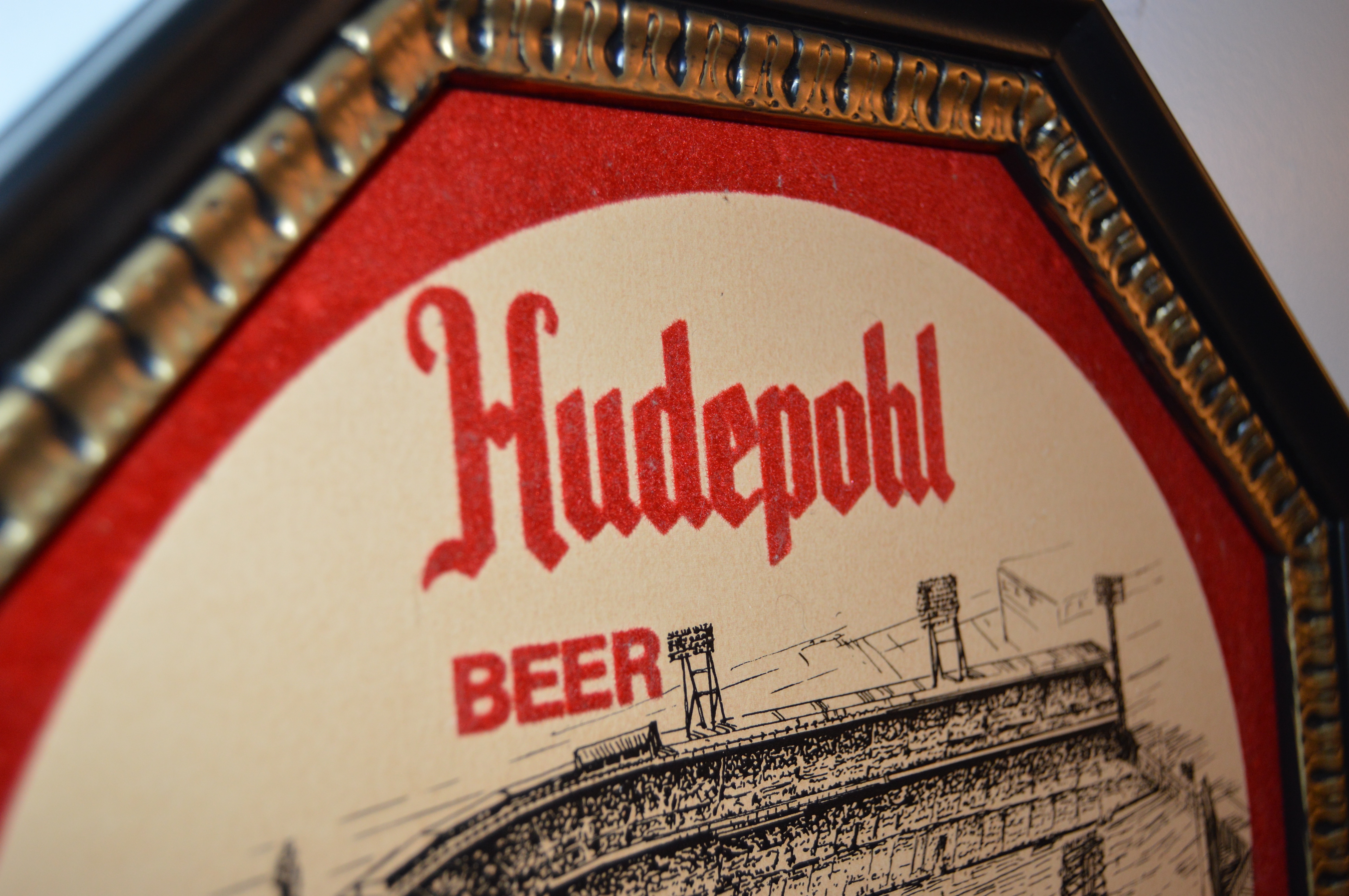 Commemorative Hudepohl / Crosley Field Sign