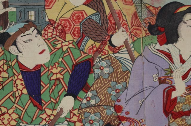 "Twenty-Four Paragons of Filial Piety" by Utagawa Kunimasa IV