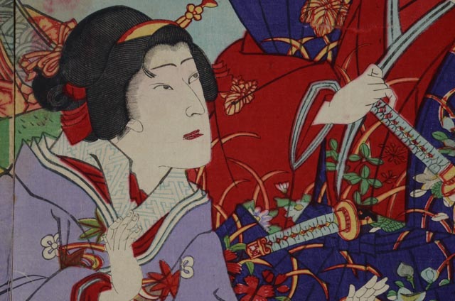 "Twenty-Four Paragons of Filial Piety" by Utagawa Kunimasa IV