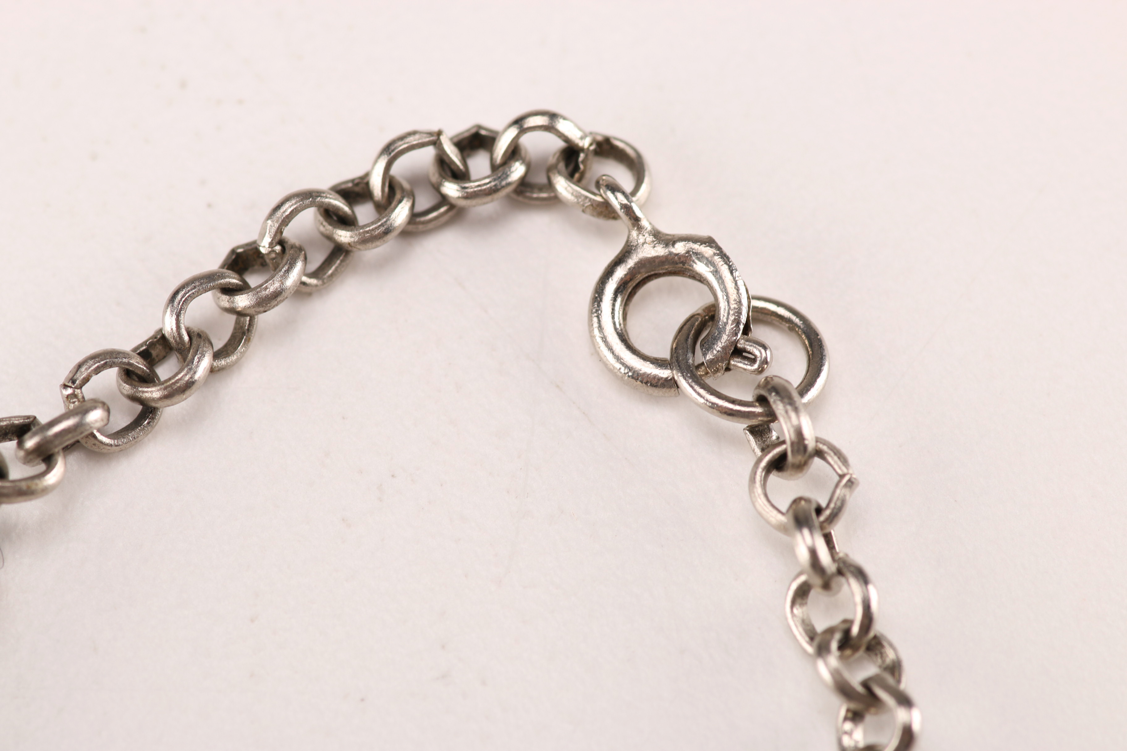 Collection of Bracelets with Pearl Like Beads