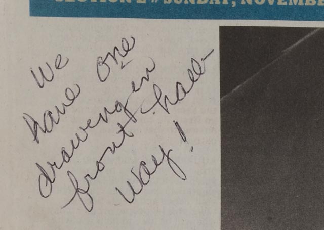 Caroline Williams Original Ink Drawing of the Immaculata Church