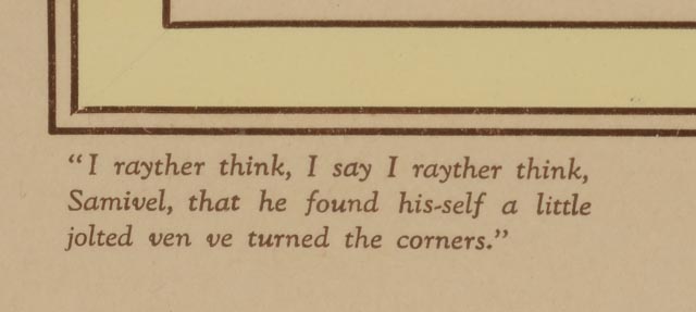 Pair of Offset Lithographs After Cecil Aldin's "Pictures From Pickwick"