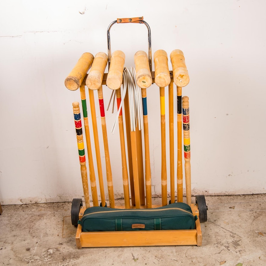 Brookstone Croquet Set