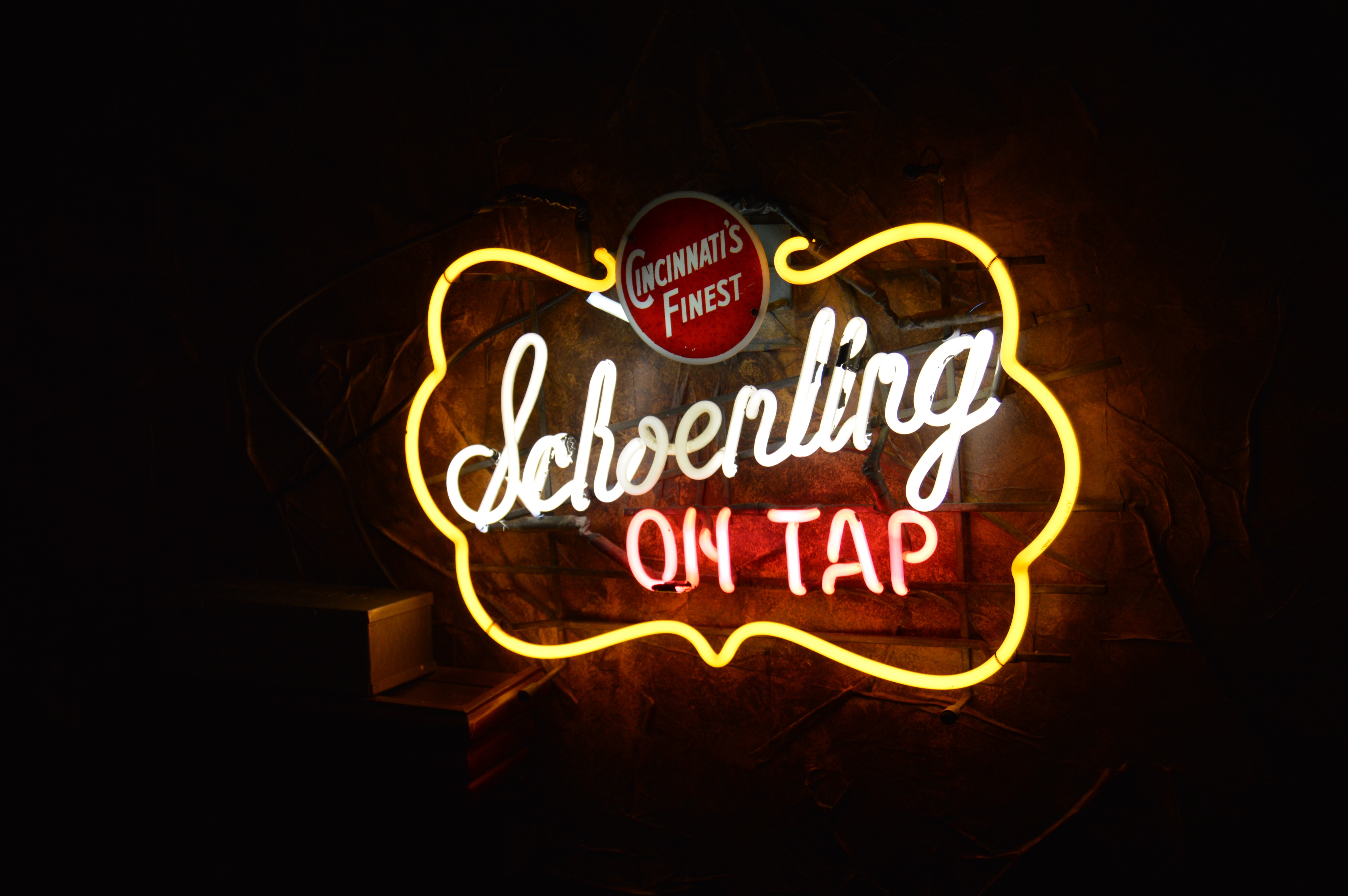Schoenling Beer Neon Bar Sign