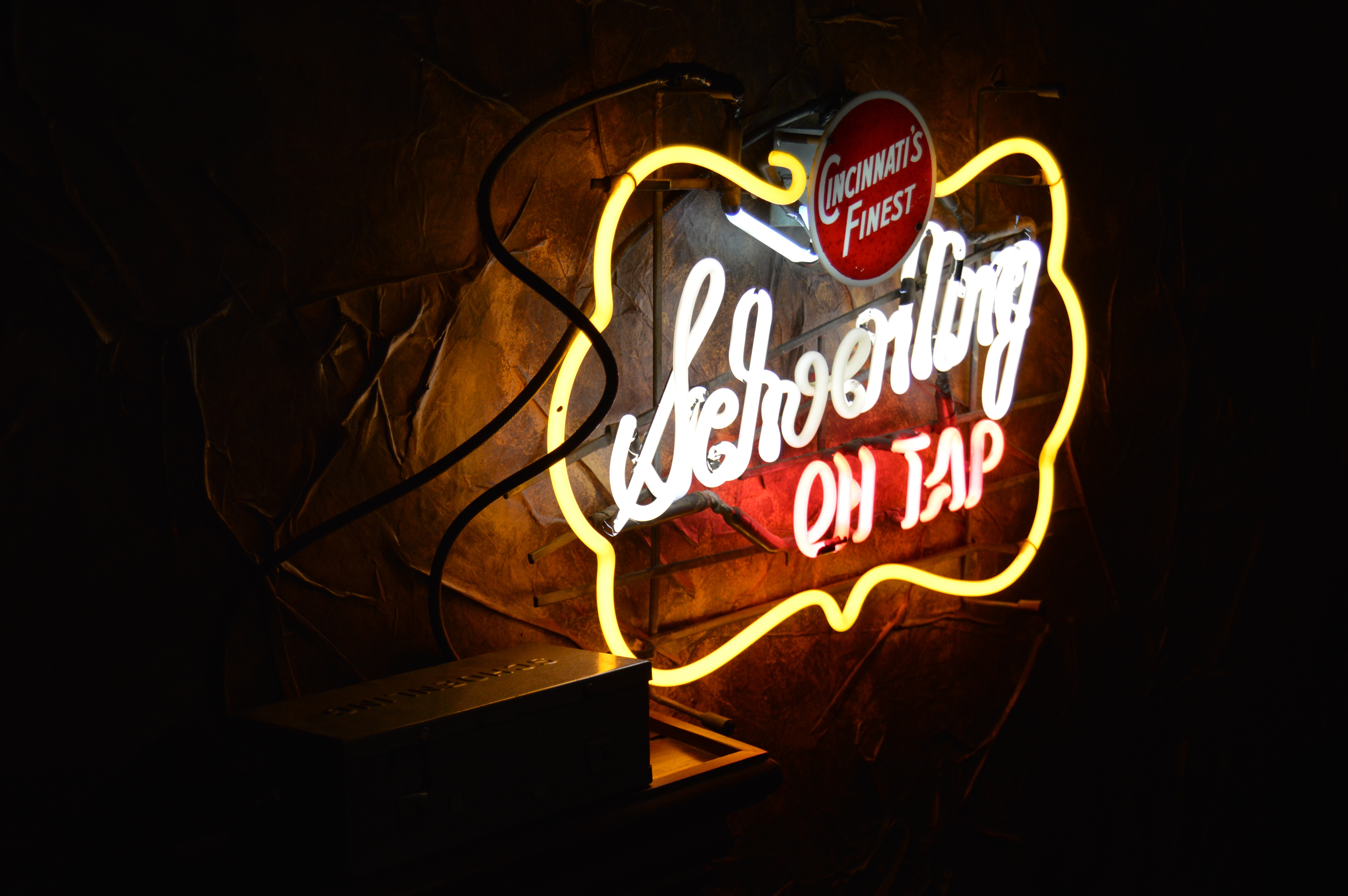 Schoenling Beer Neon Bar Sign