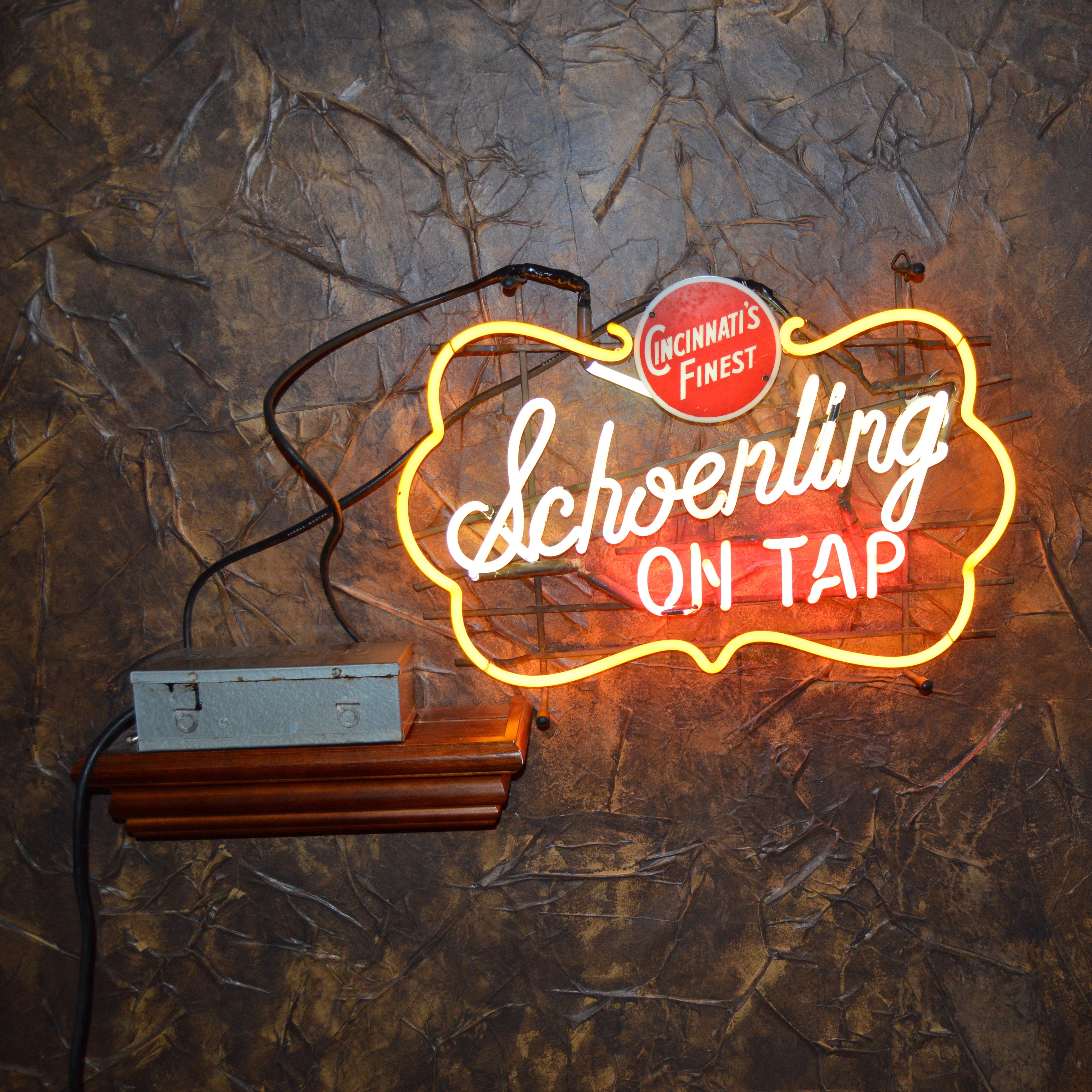 Schoenling Beer Neon Bar Sign