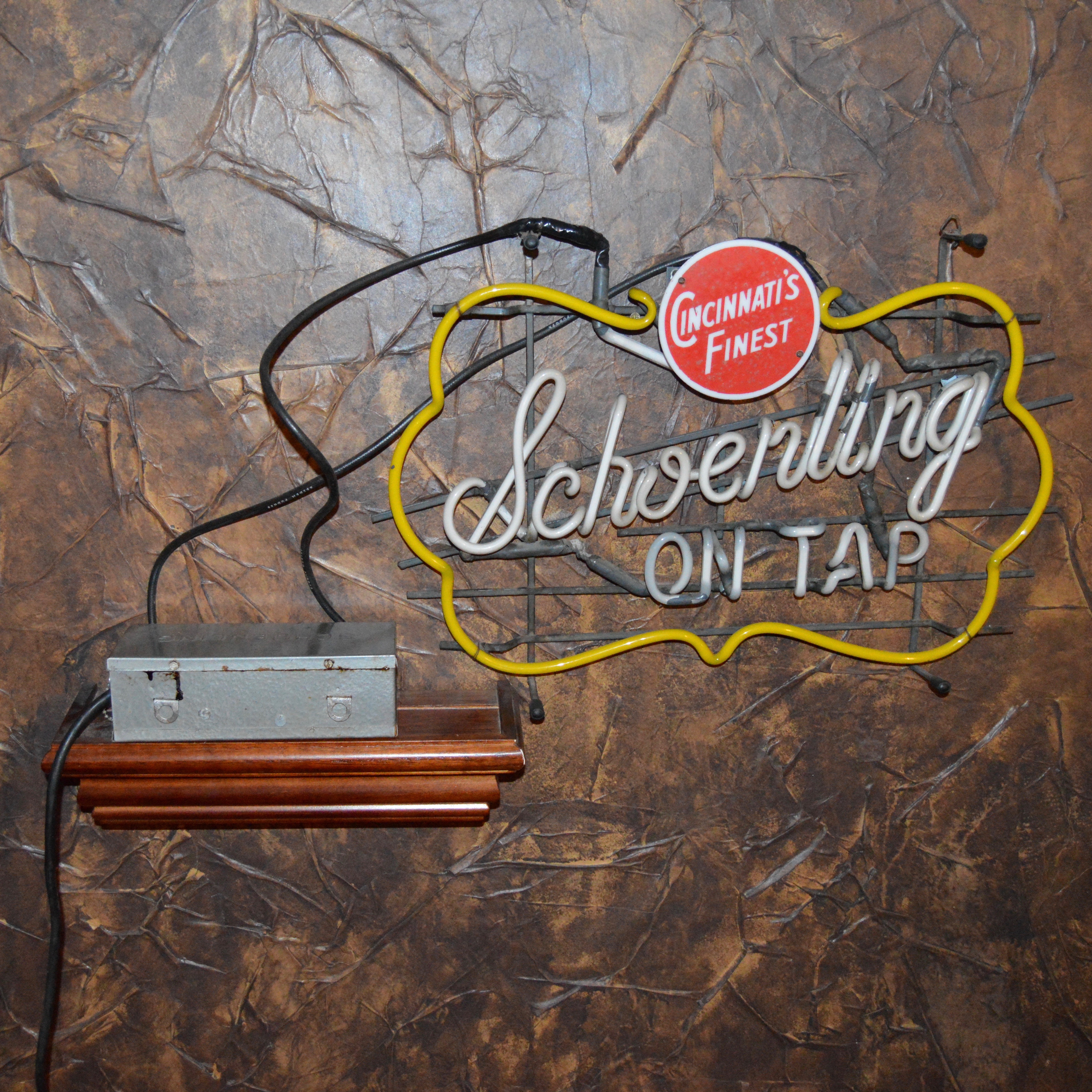 Schoenling Beer Neon Bar Sign