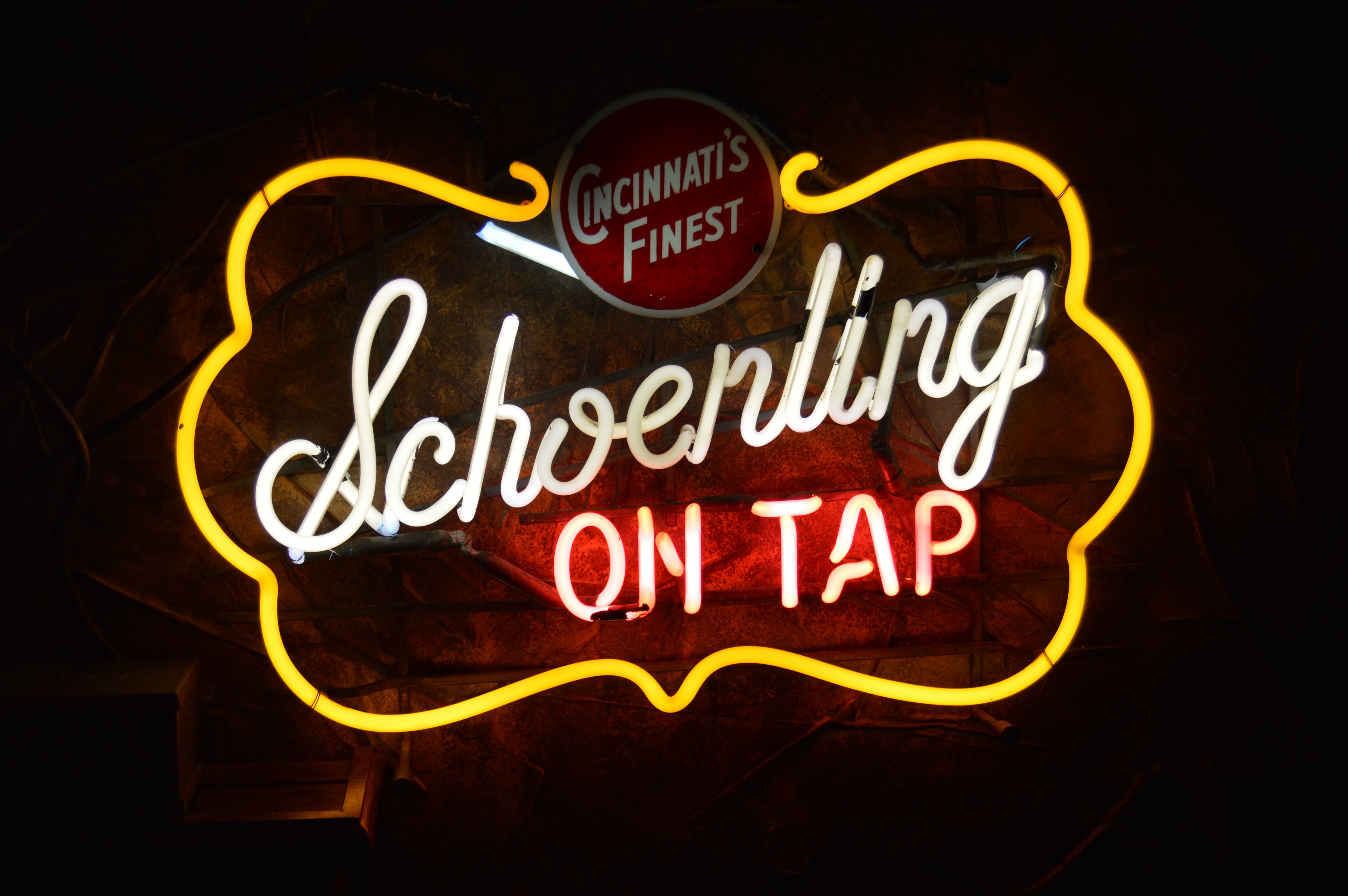 Schoenling Beer Neon Bar Sign