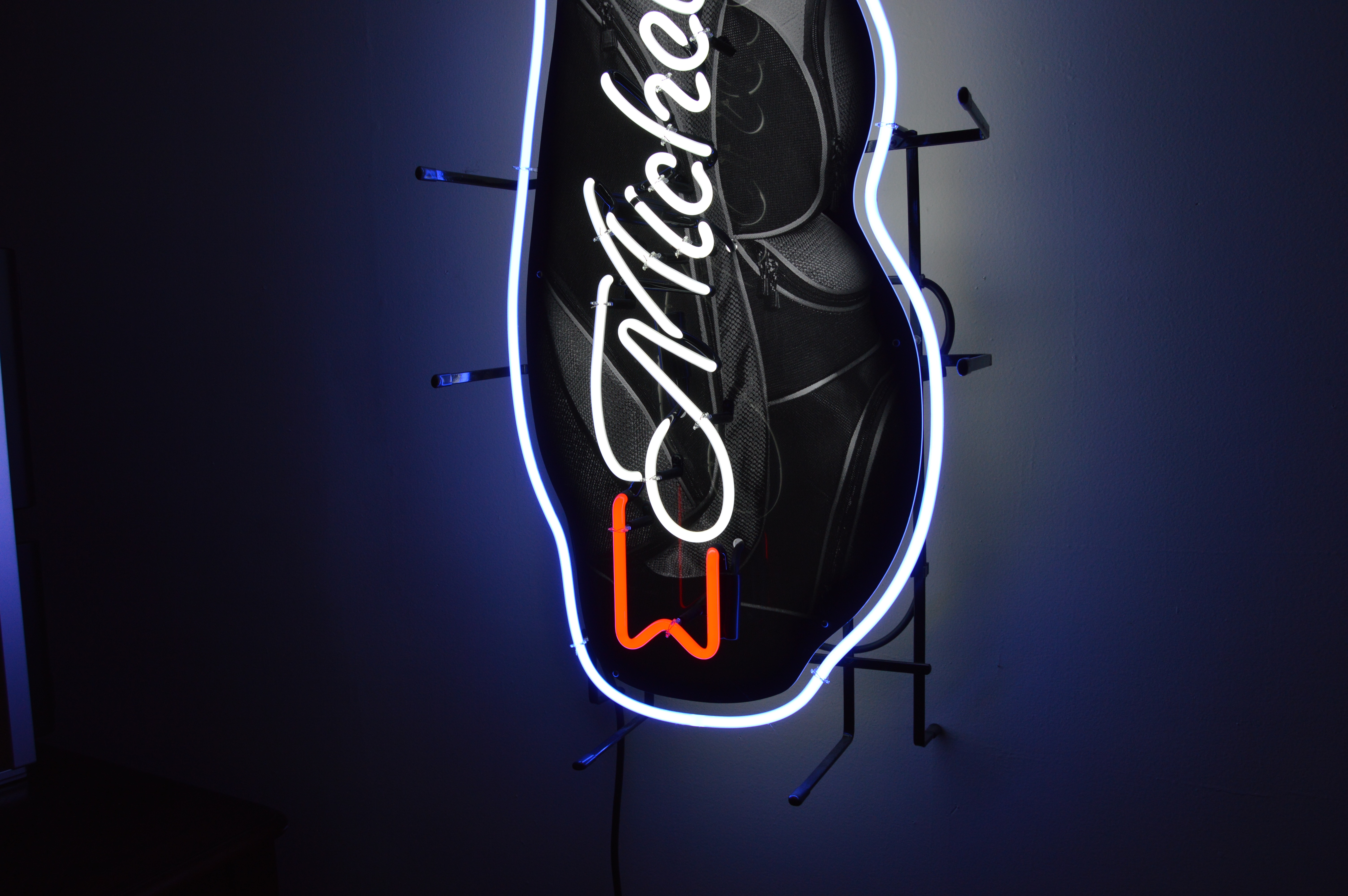 Large Michelob Golf Bag Neon Sign
