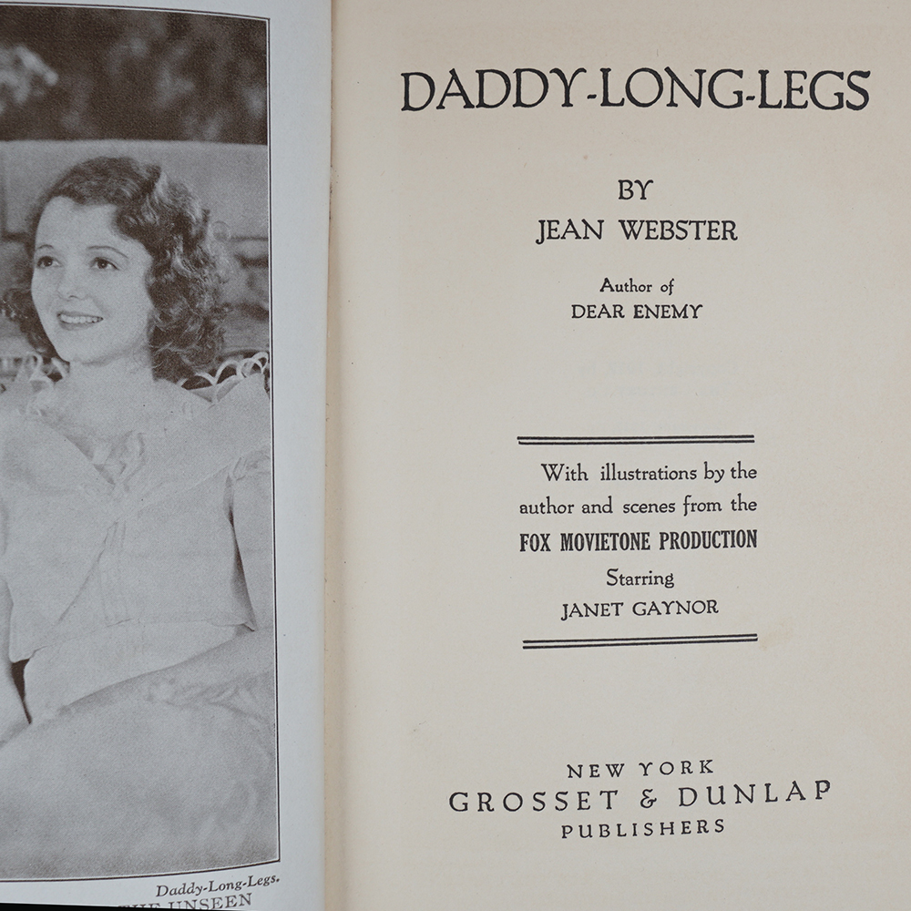 Janet Gaynor Theatrical Cover "Daddy-Long-Legs" by Jean Webster