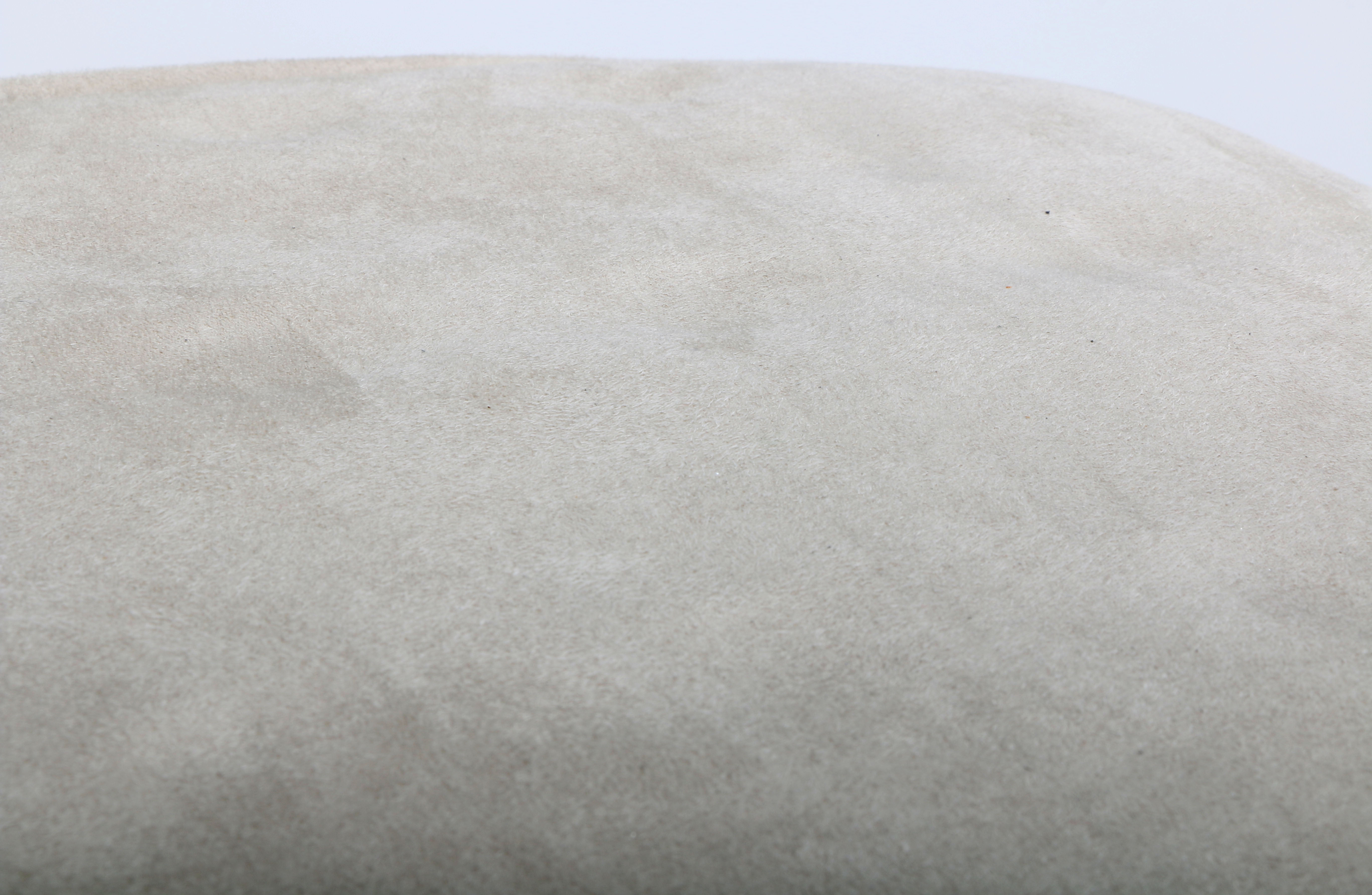 Modern Style Metal Framed Ottoman