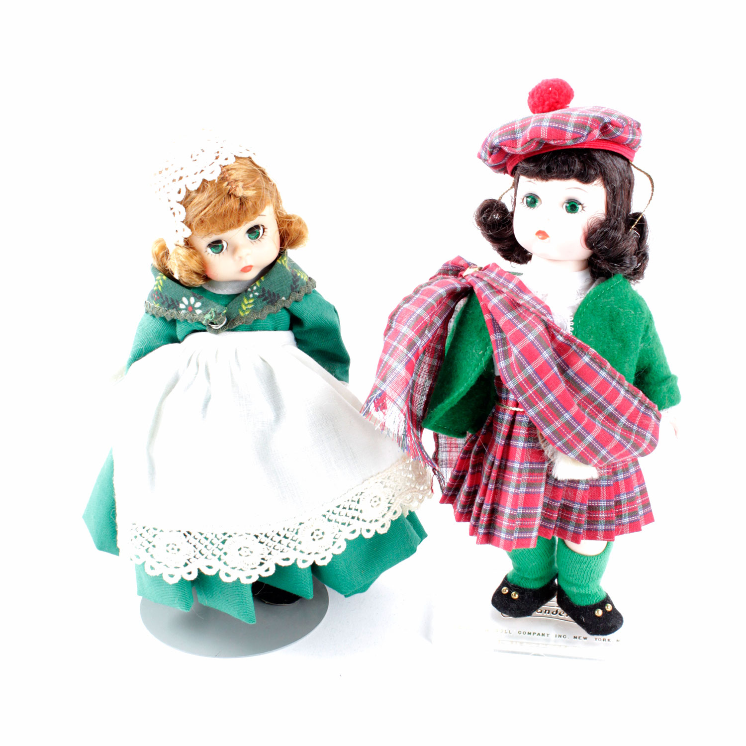 Vintage "Scotland" and "Ireland" Madame Alexander Dolls