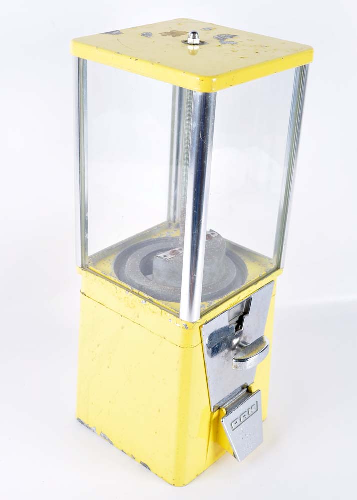 Vintage Oak Gumball Machine