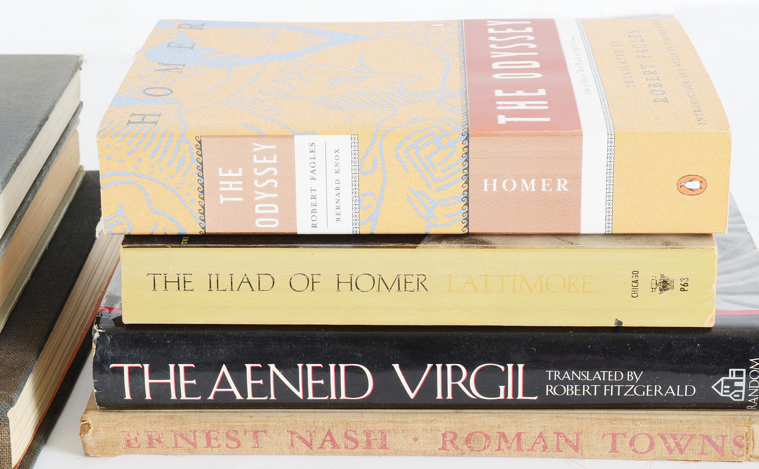 Group of Greek and Roman History Books