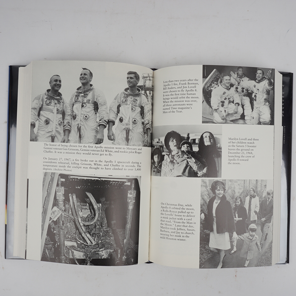 Buzz Aldrin and Jim Lovell Signed Apollo Mission Books "Men From Earth" and "Lost Moon"