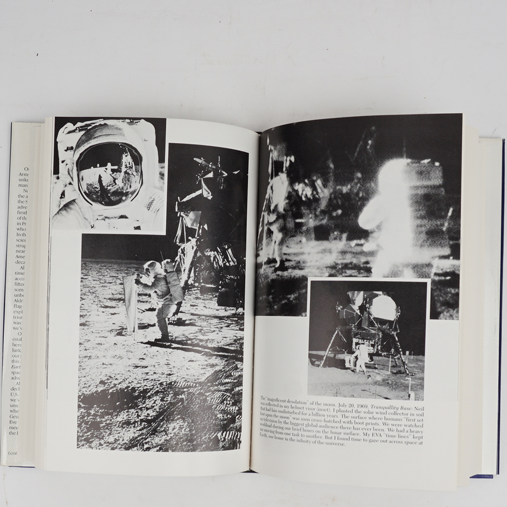 Buzz Aldrin and Jim Lovell Signed Apollo Mission Books "Men From Earth" and "Lost Moon"