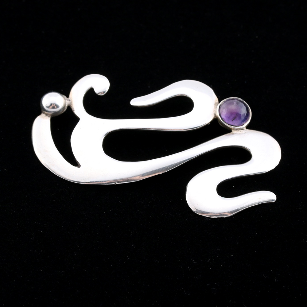 Taxco Mexico Sterling Silver Pin