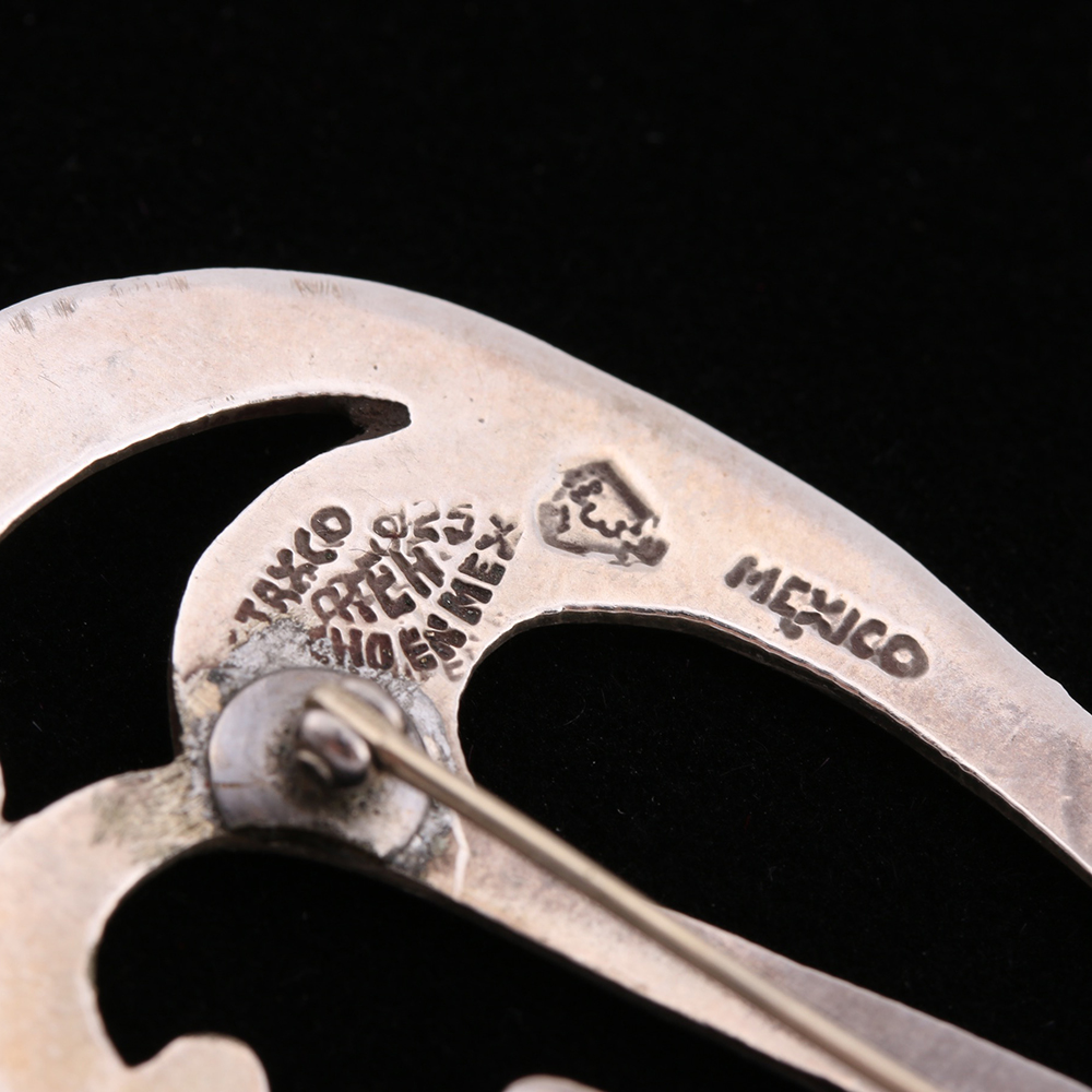 Taxco Mexico Sterling Silver Pin