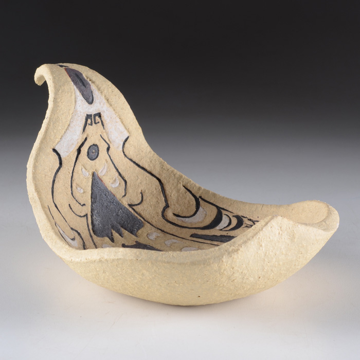 Ida Barbour Carmichael Art Pottery Bowl