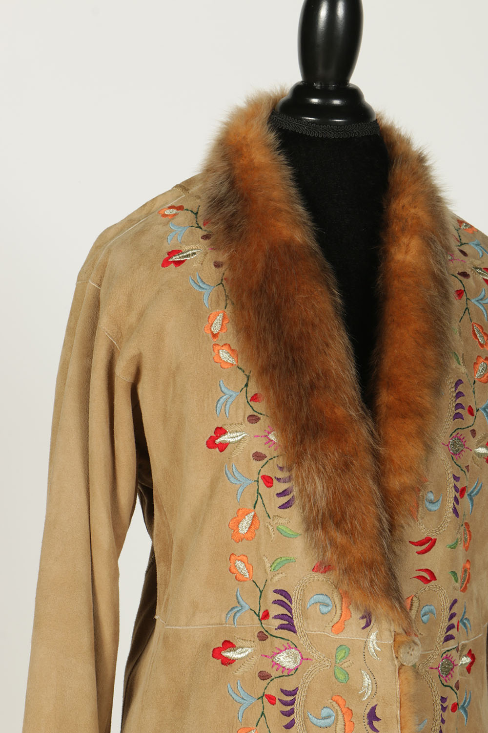 Vintage Fendi Suede Coat Purchased from Bergdorf Goodman