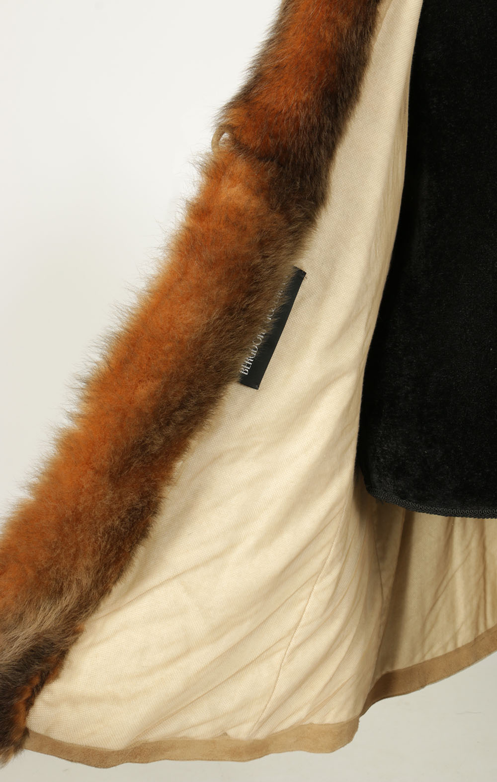 Vintage Fendi Suede Coat Purchased from Bergdorf Goodman