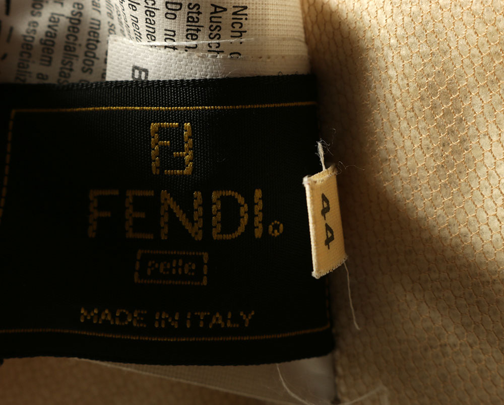 Vintage Fendi Suede Coat Purchased from Bergdorf Goodman