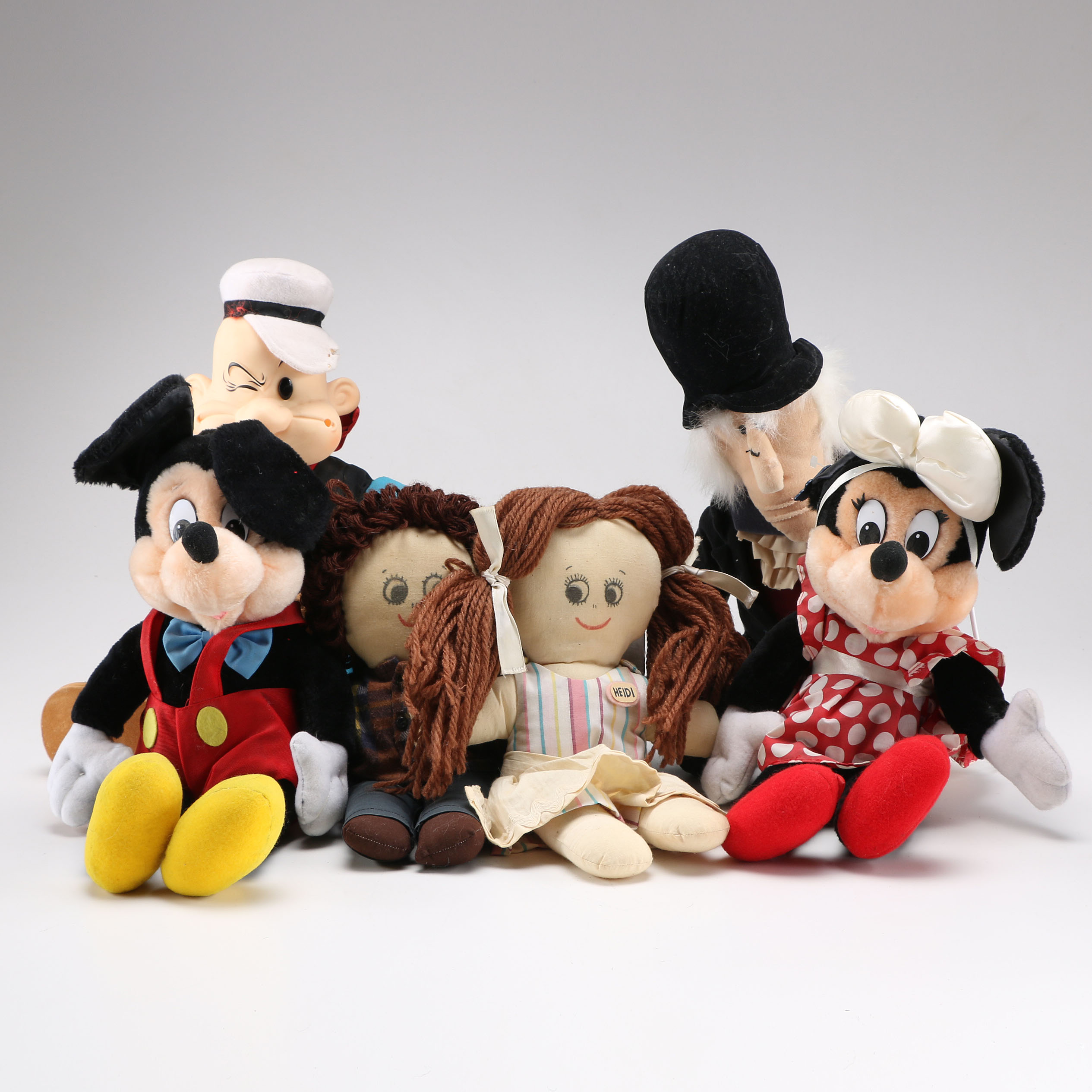 Famous Stuffed Characters from Disney and Elsewhere