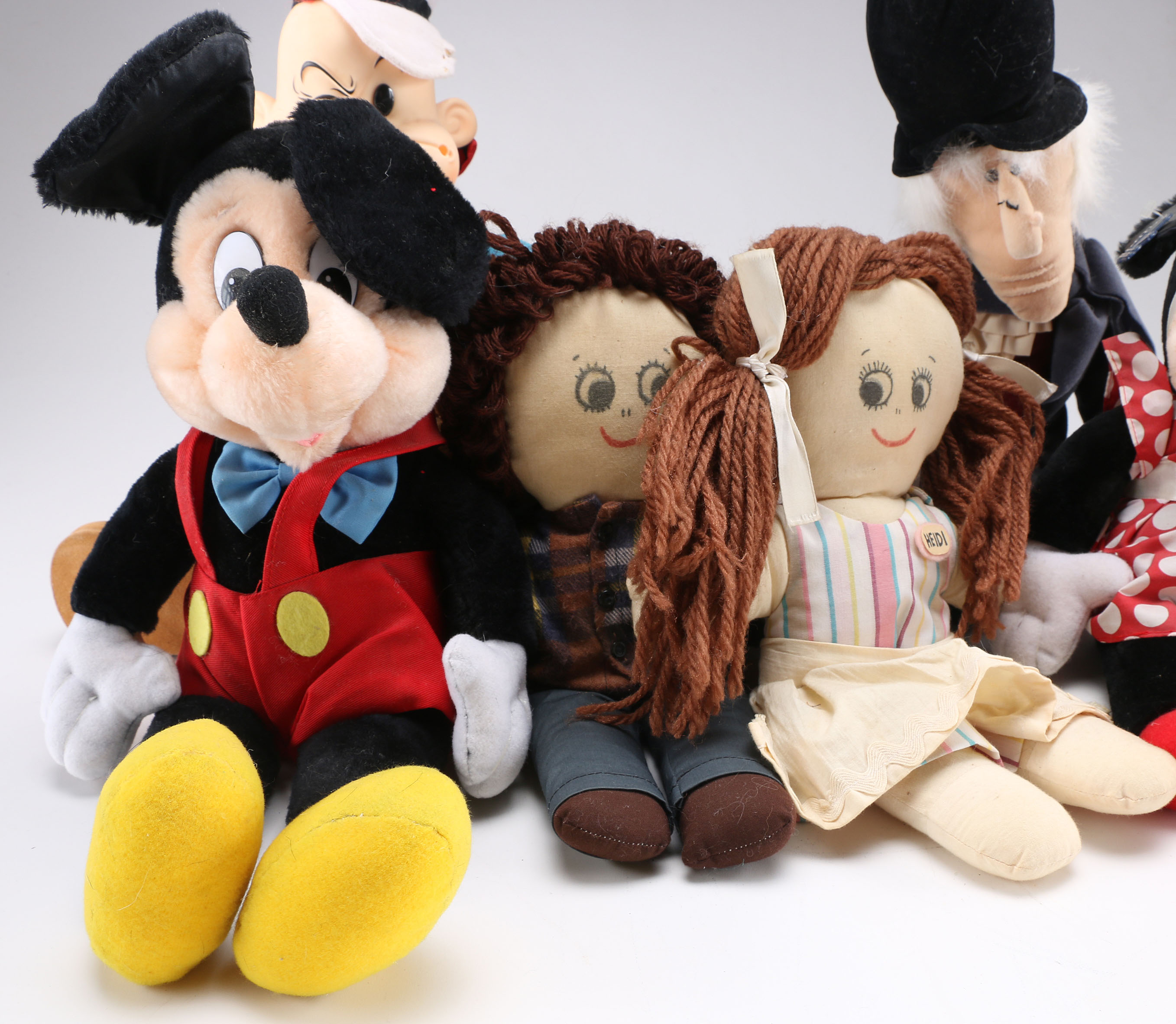 Famous Stuffed Characters from Disney and Elsewhere