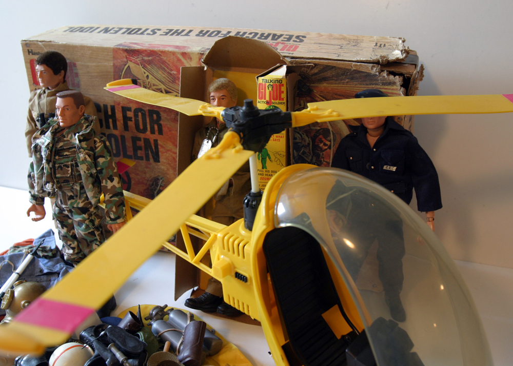 Vintage GI Joe Action Figures with Accessories