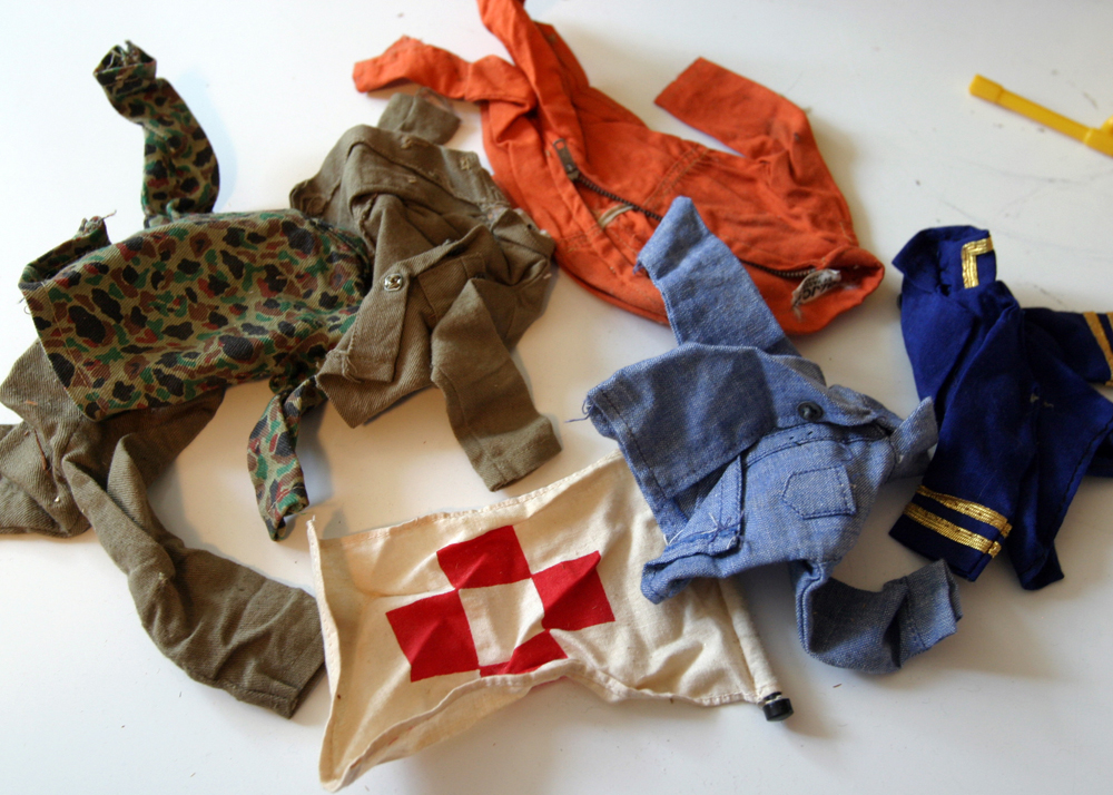 Vintage GI Joe Action Figures with Accessories