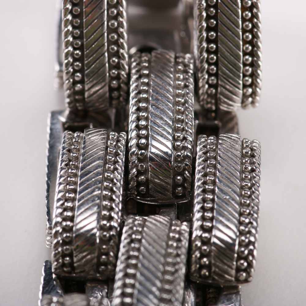 Judith Ripka Sterling Rings and Bracelet