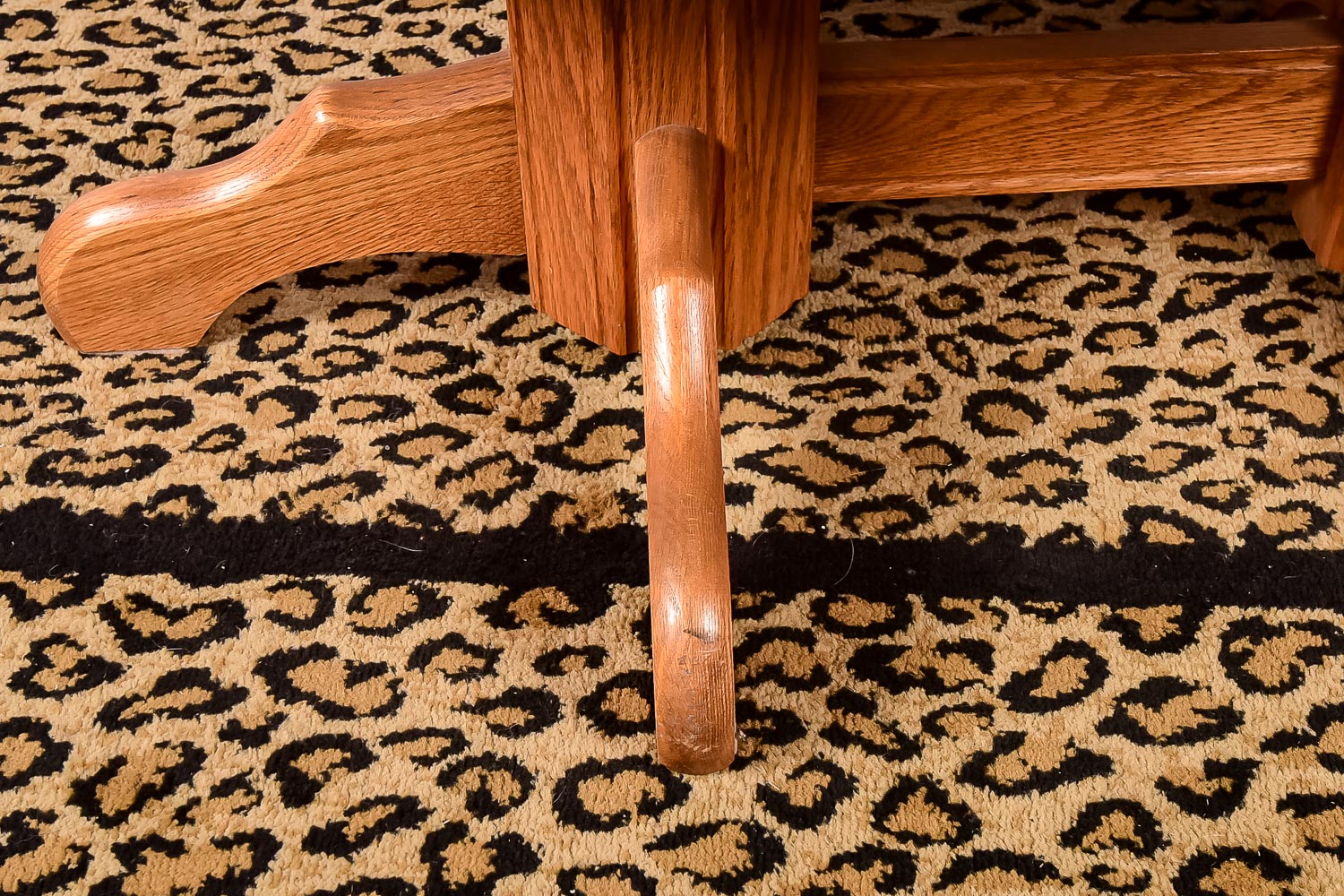 Oval Oak Coffee Table