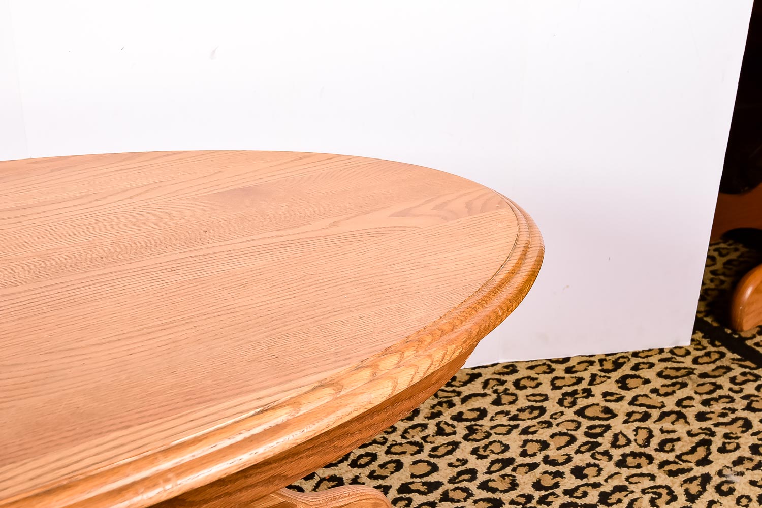 Oval Oak Coffee Table