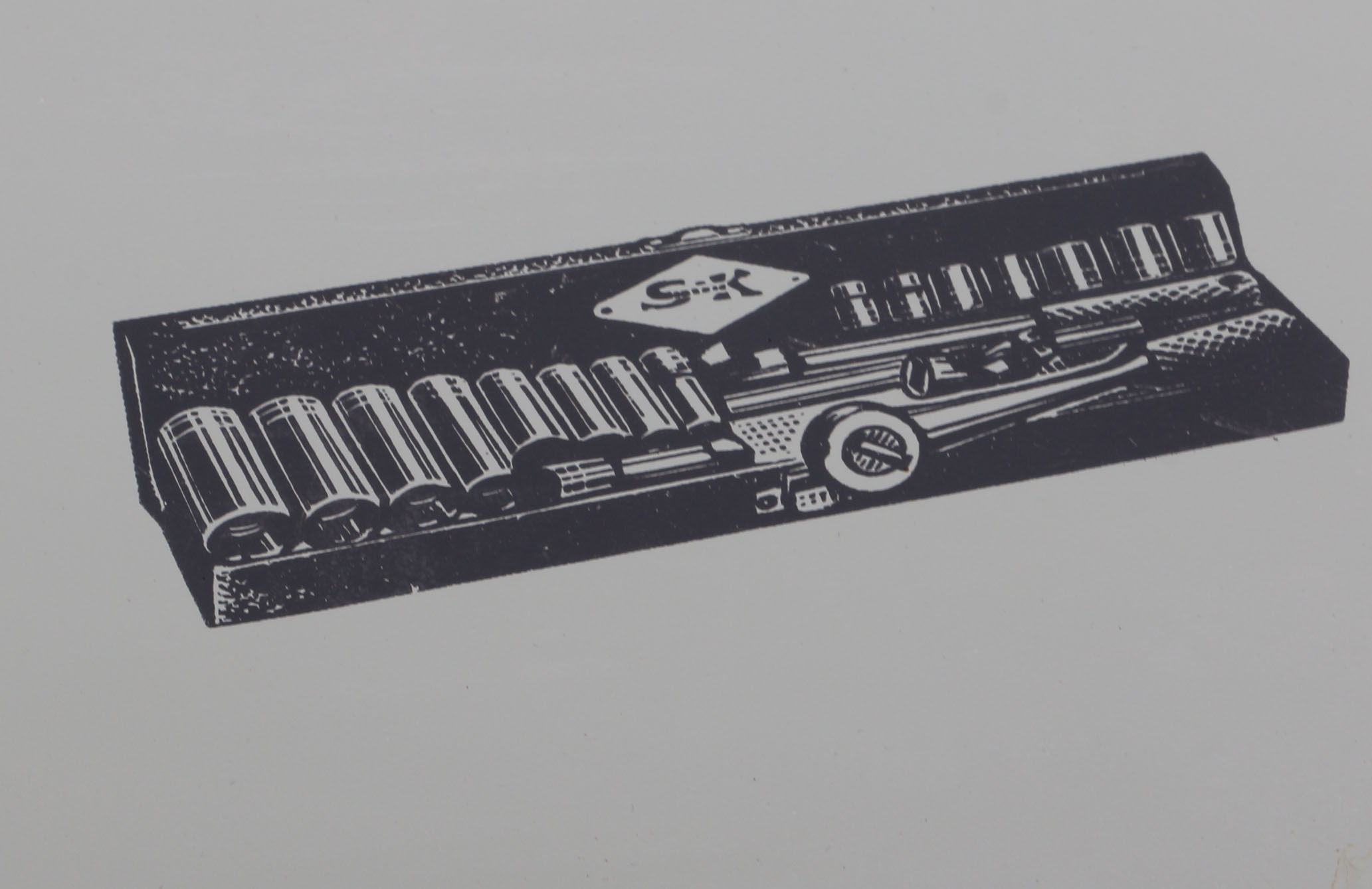 Vintage S-K Tools Tool Display