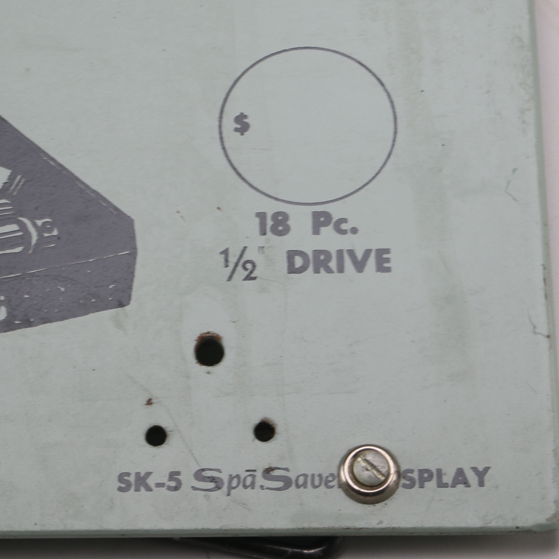 Vintage S-K Tools Tool Display