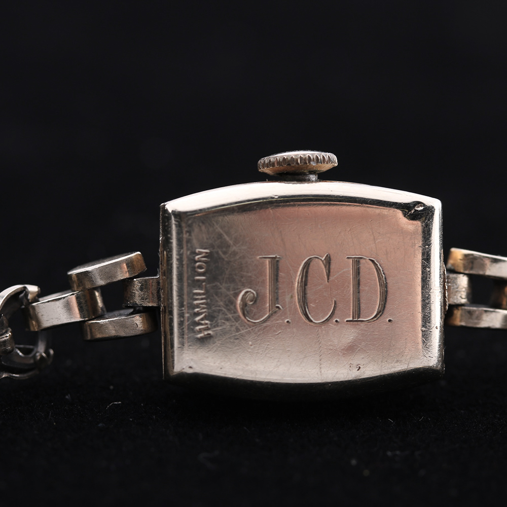 Vintage Hamilton Women's Watch with 14K Yellow Gold Case