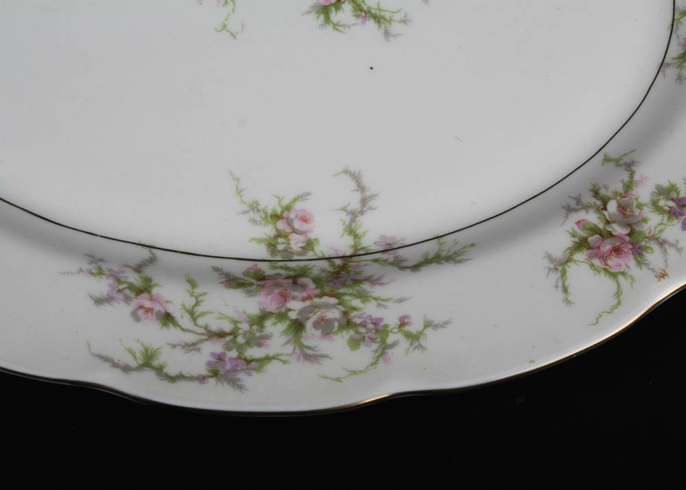 Theodore Haviland New York "Rosalinde" China Oval Serving Platters