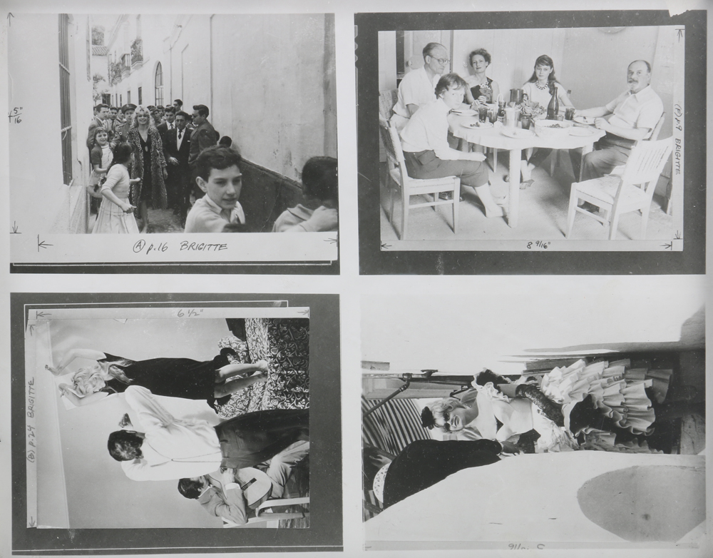 Group of Framed Prints of Classic Actresses