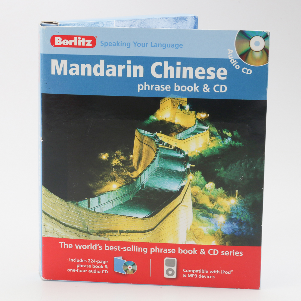 Berlitz Mandarin Chinese Phrase Book and CD